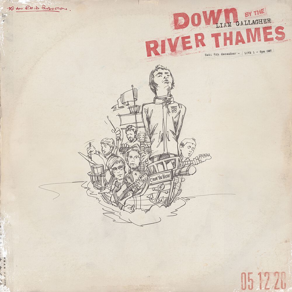Copertina Vinile 33 giri Down By The River Thames di Liam Gallagher