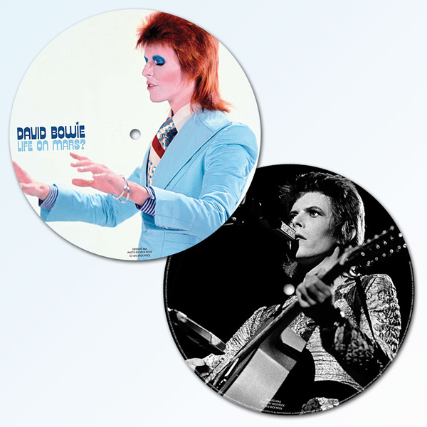 Copertina Disco Vinile 33 giri Life on Mars? [45Giri Picture Disc] di David Bowie