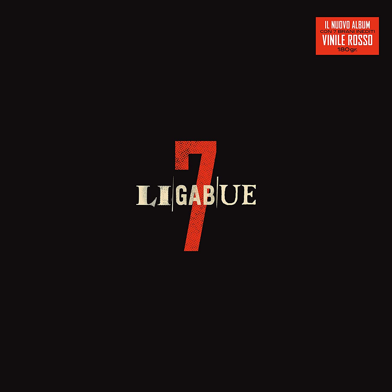 Copertina Vinile 33 giri 7 di Ligabue