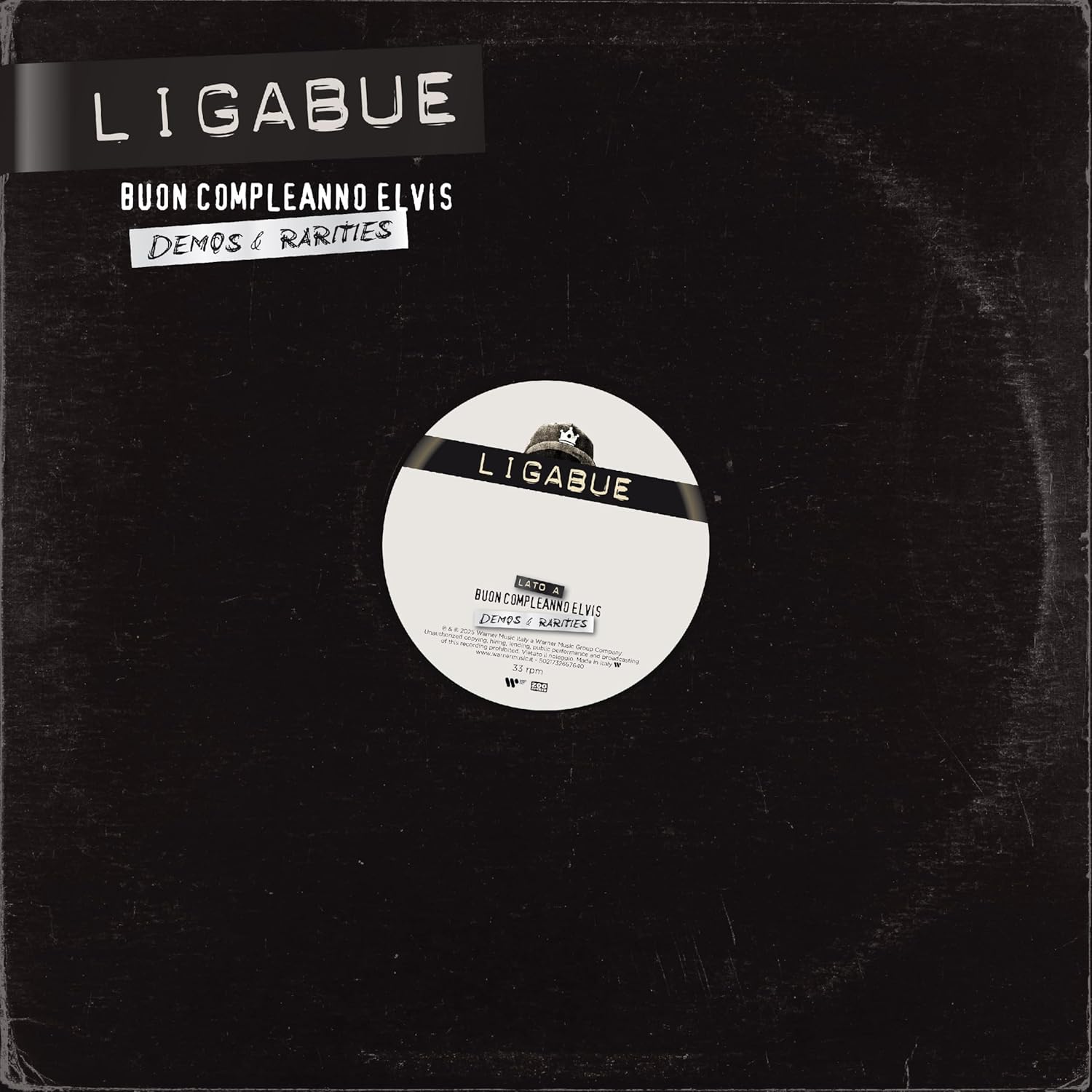 Copertina Vinile 33 giri Buon Compleanno Elvis - Demos & Rarities di Ligabue