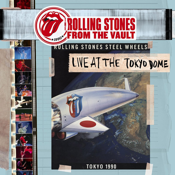 Copertina Disco Vinile 33 giri Live At The Tokyo Dome 1990 [4xLP + DVD] di The Rolling Stones