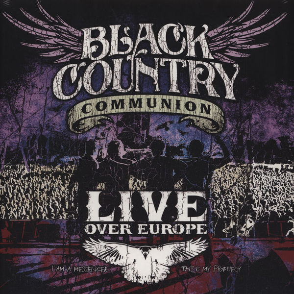 Copertina Disco Vinile 33 giri Live Over Europe [2 LP] di Black Country Communion