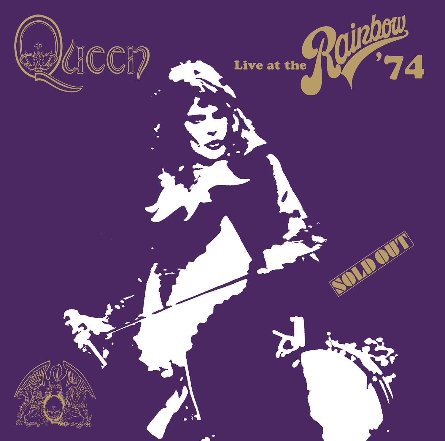 Copertina Disco Vinile 33 giri Live at the Rainbow '74 [2 LP] di Queen