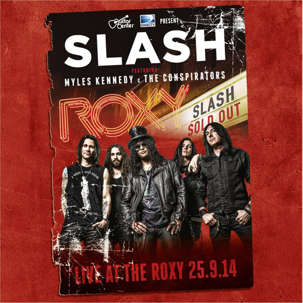 Copertina Disco Vinile 33 giri Live at the Roxy [3 LP] di Slash