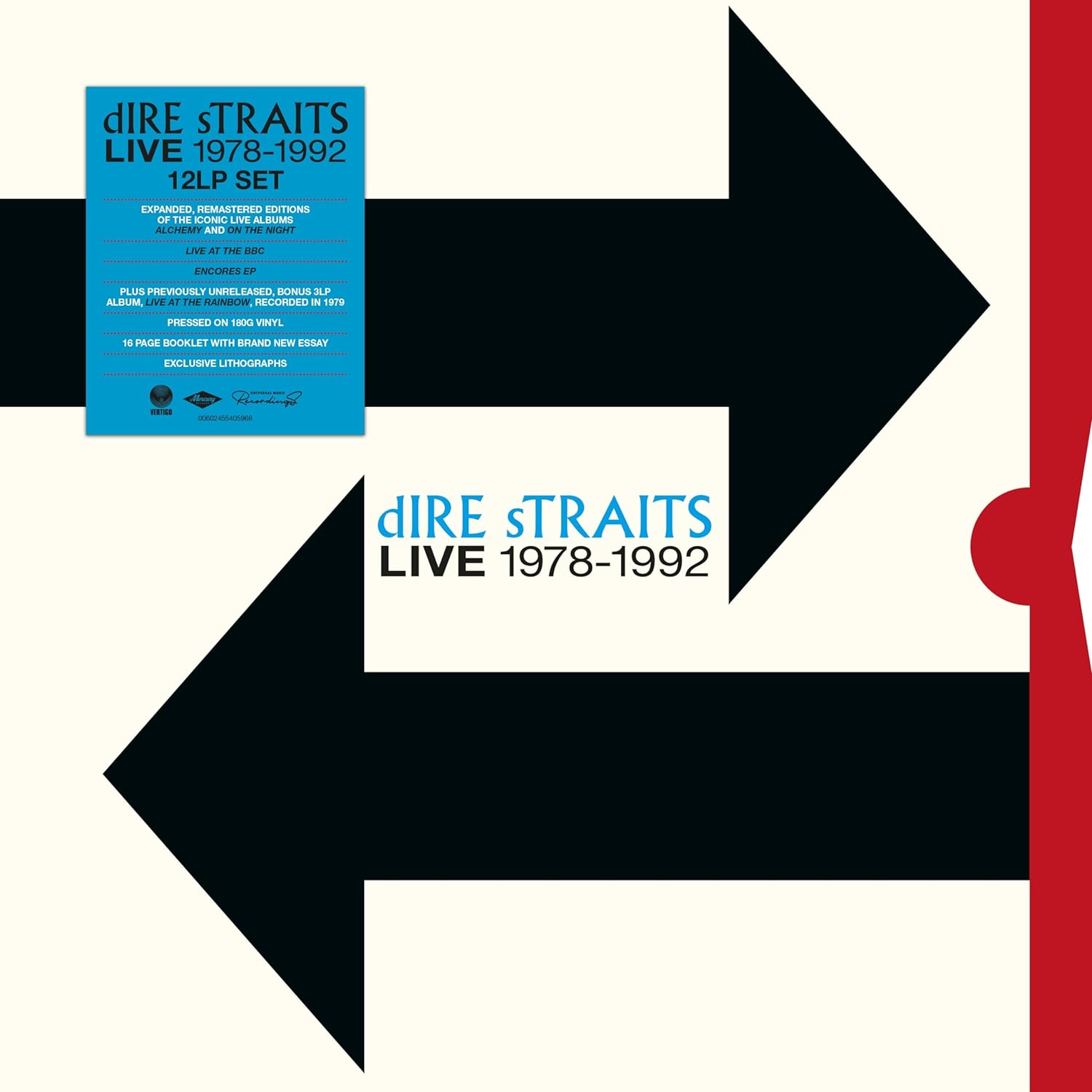 Copertina Vinile 33 giri Live 1978-1992 di Dire Straits