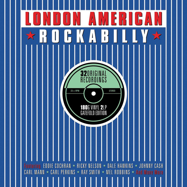 Copertina Disco Vinile 33 giri London American Rockabilly [2 LP] di Vari Artisti