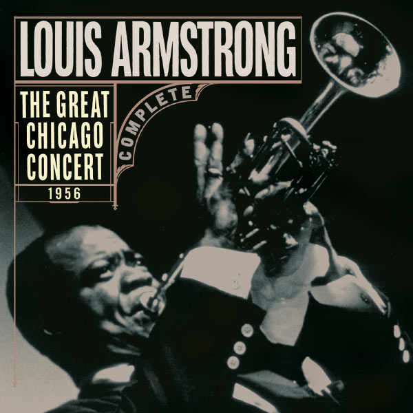 Copertina Disco Vinile 33 giri Great Chicago Concert 1956 [3 LP] di Louis Armstrong
