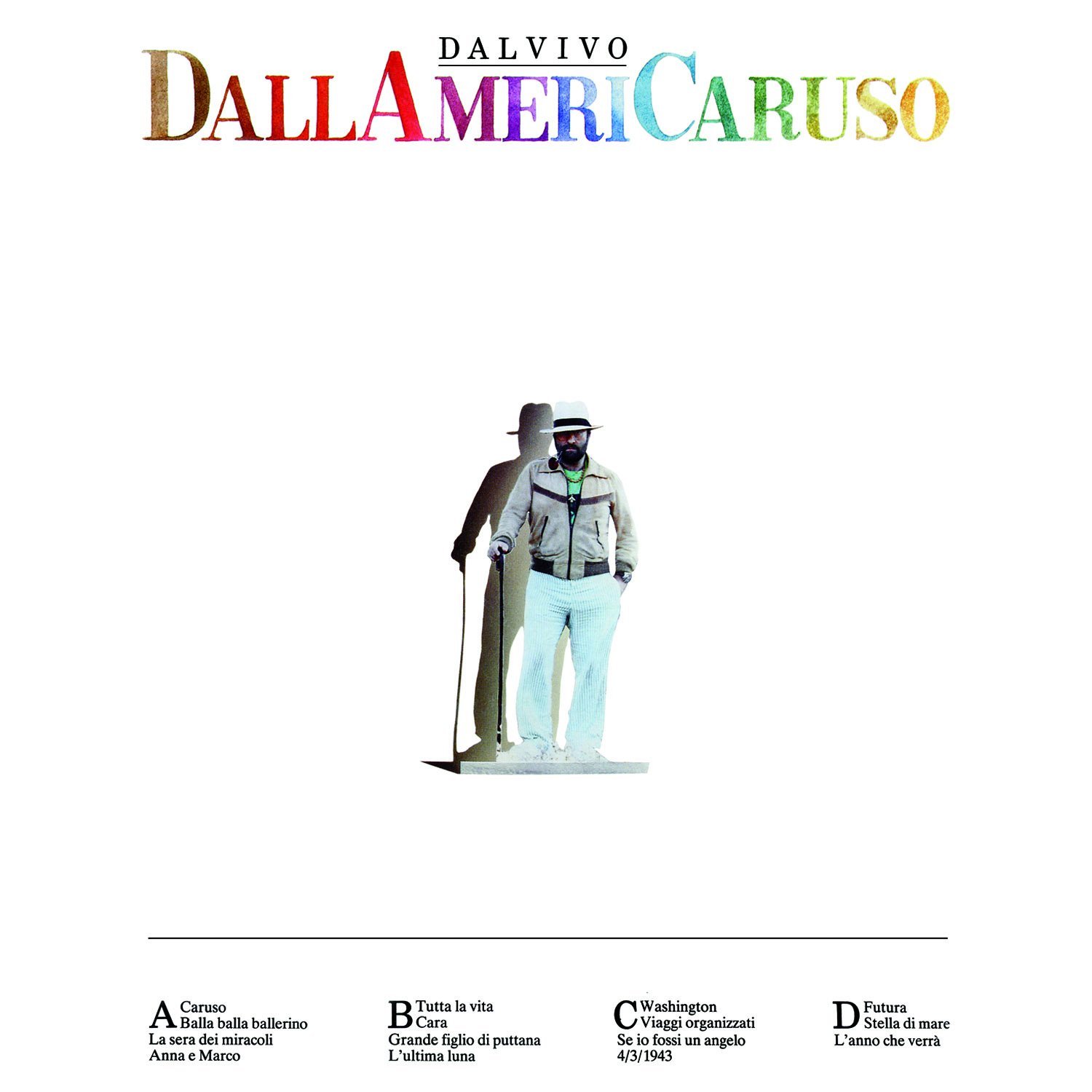 Copertina Disco Vinile 33 giri DallAmeriCaruso [2 LP] di Lucio Dalla