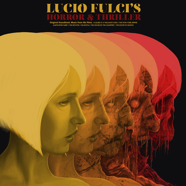 Copertina Disco Vinile 33 giri Lucio Fulci's Horror & Thriller Compilation [2 LP] di Lucio Fulci