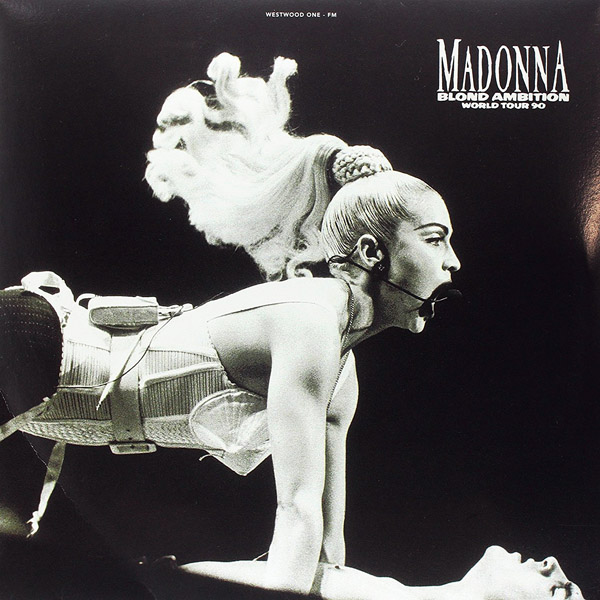 Copertina Disco Vinile 33 giri Madonna Blond Ambition World Tour '90 [2 LP] di Madonna