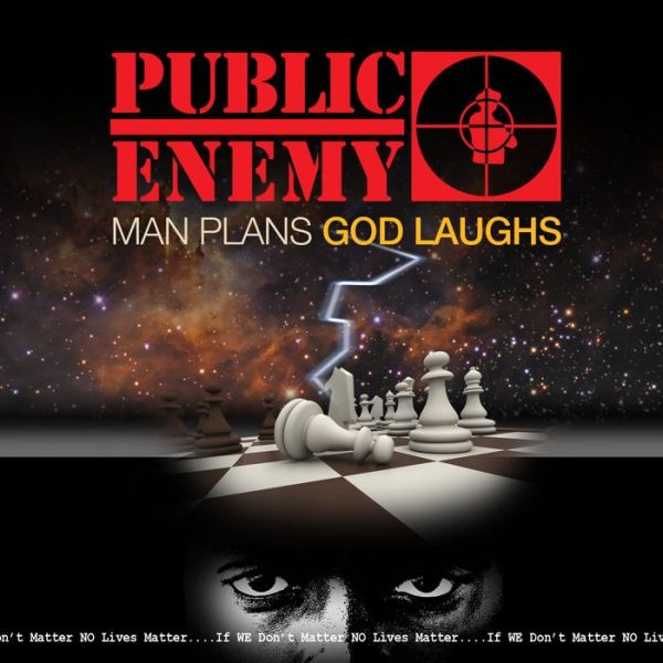Copertina Disco Vinile 33 giri Man Plans God Laughs di Public Enemy
