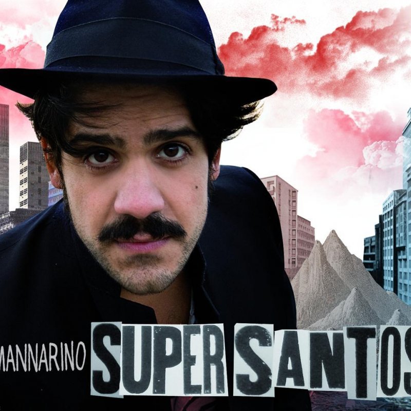 Copertina Vinile 33 giri Supersantos di Mannarino