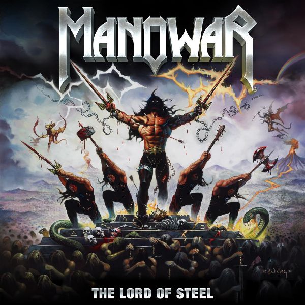 Copertina Disco Vinile 33 giri The Lord of Steel [2LP - Picture Disc] di Manowar