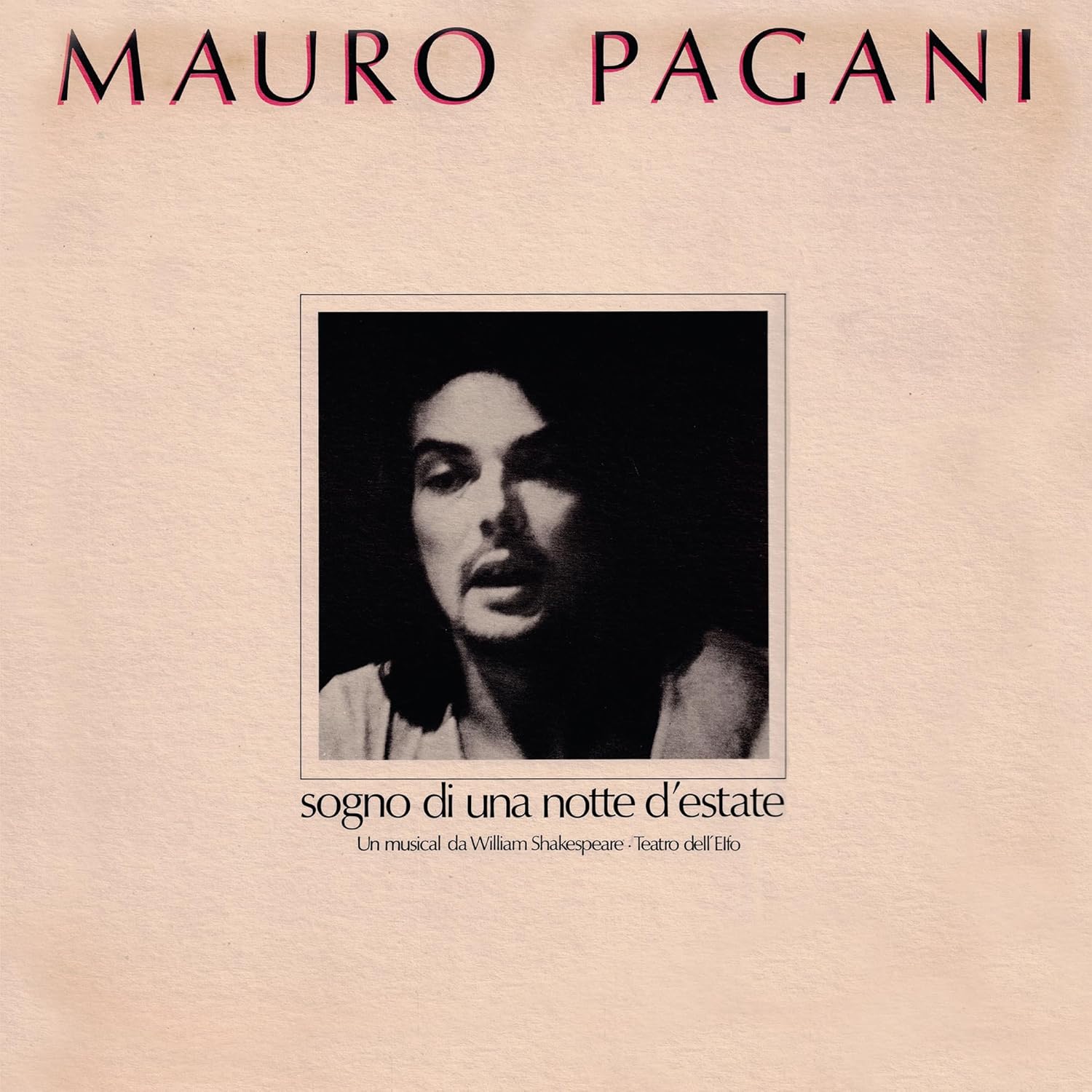 Copertina Vinile 33 giri Sogno di una notte d'estate di Mauro Pagani