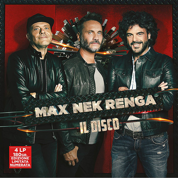 Copertina Vinile 33 giri Max Nek Renga - Il Disco [4 LP] di Max Pezzali