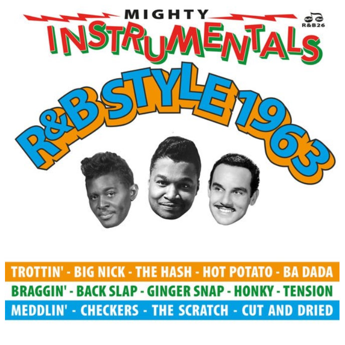 Copertina Vinile 33 giri Mighty Instrumentals R&B Style 1963 di Vari Artisti