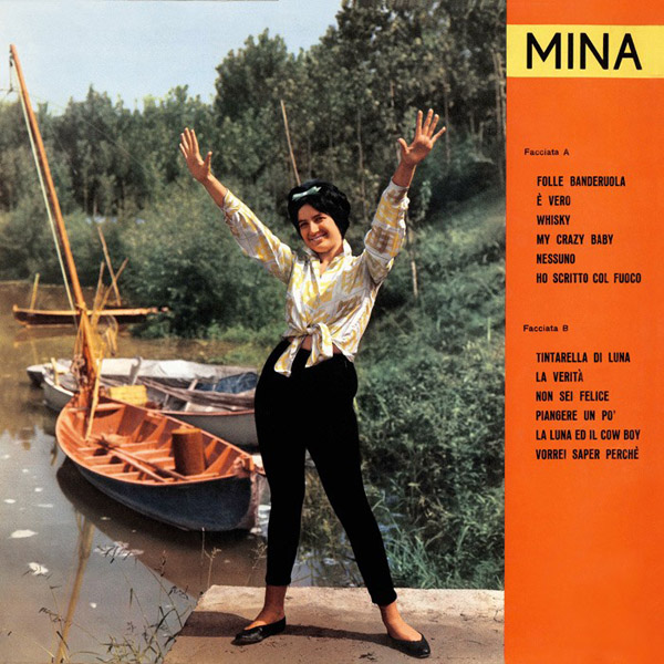 Copertina Disco Vinile 33 giri Tintarella Di Luna di Mina