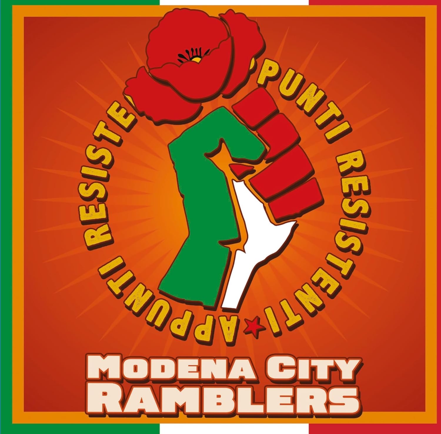 Copertina Vinile 33 giri Appunti Resistenti di Modena City Ramblers