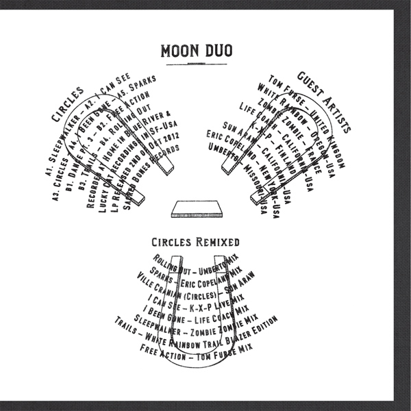 Copertina Disco Vinile 33 giri Circles Remixed di Moon Duo