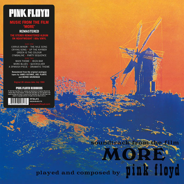 Copertina Disco Vinile 33 giri More [Soundtrack LP] di Pink Floyd