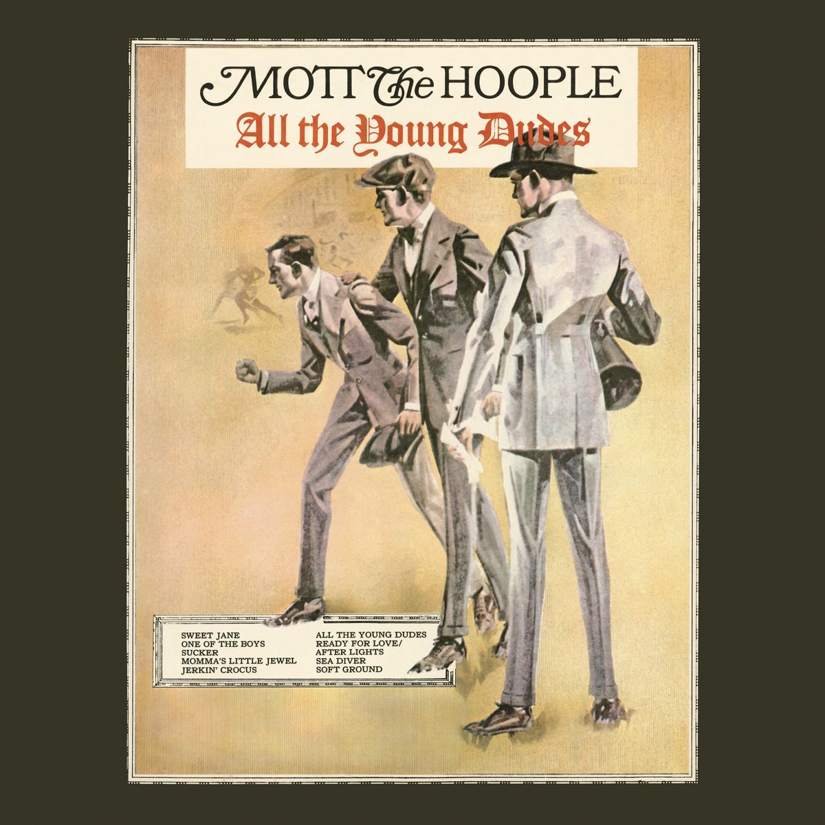 Copertina Disco Vinile 33 giri All the Young Dudes di Mott The Hoople