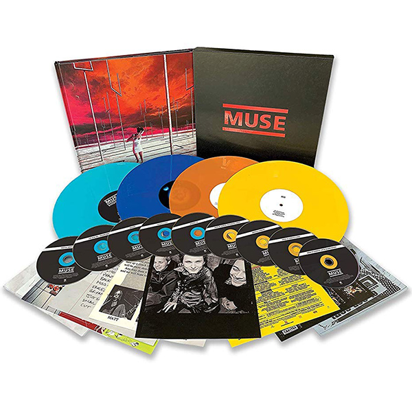 Copertina Vinile 33 giri Origin Of Muse [Cofanetto 4LP + 9CD] di Muse