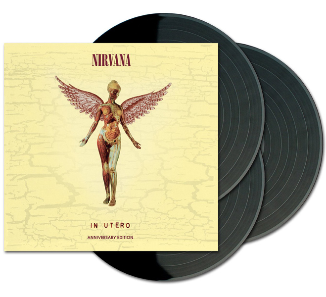 Copertina Disco Vinile 33 giri In Utero 20° Anniversario [3 LP] di Nirvana