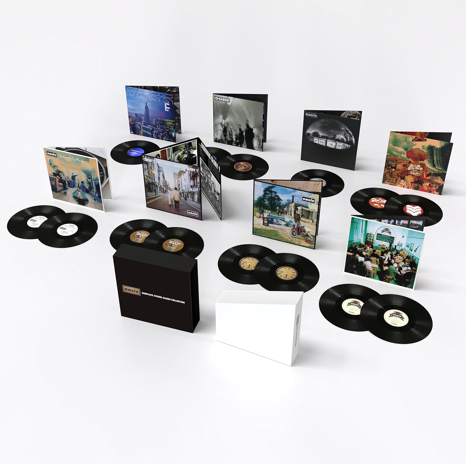 Copertina Vinile 33 giri Complete Studio Album Collection di Oasis