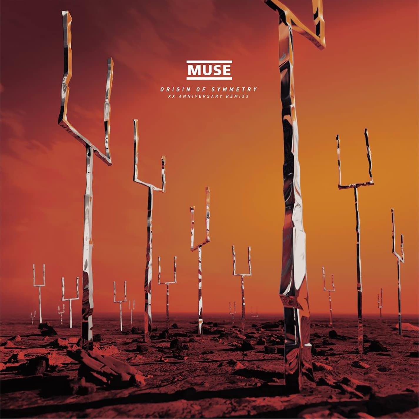 Copertina Vinile 33 giri Origin of Symmetry: XX Anniversary Remixx di Muse