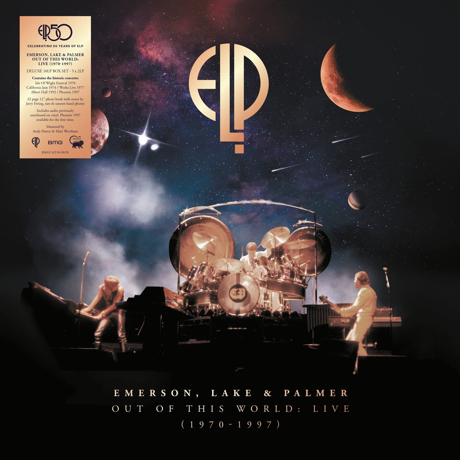 Copertina Vinile 33 giri Out Of This World Live di Emerson Lake & Palmer