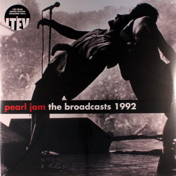 Copertina Disco Vinile 33 giri The Broadcasts 1992 [2 LP] di Pearl Jam