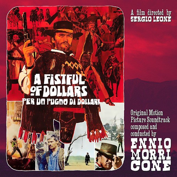 Copertina Disco Vinile 33 giri Per Un Pugno Di Dollari [Soundtrack LP] di Ennio Morricone