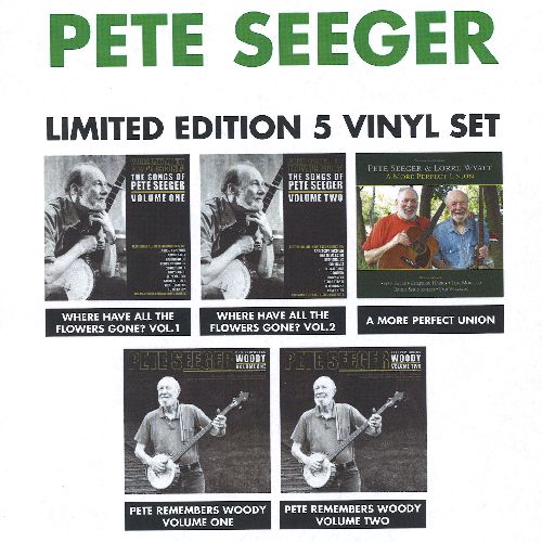 Copertina Disco Vinile 33 giri Limited Edition Vinyl Set [Cofanetto 5xLP] di Pete Seeger