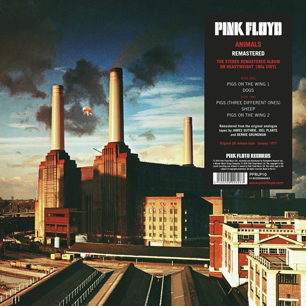 Copertina Disco Vinile 33 giri Animals di Pink Floyd