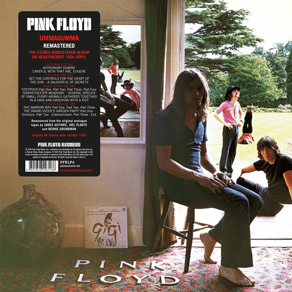 Copertina Disco Vinile 33 giri Ummagumma [2 LP] di Pink Floyd