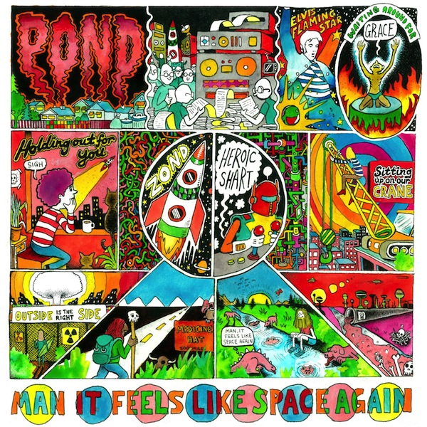 Copertina Disco Vinile 33 giri Man It Feels Like Space Again di Pond