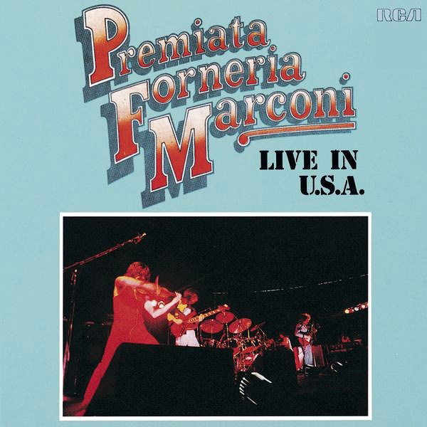 Copertina Disco Vinile 33 giri Live In U.S.A. di Premiata Forneria Marconi