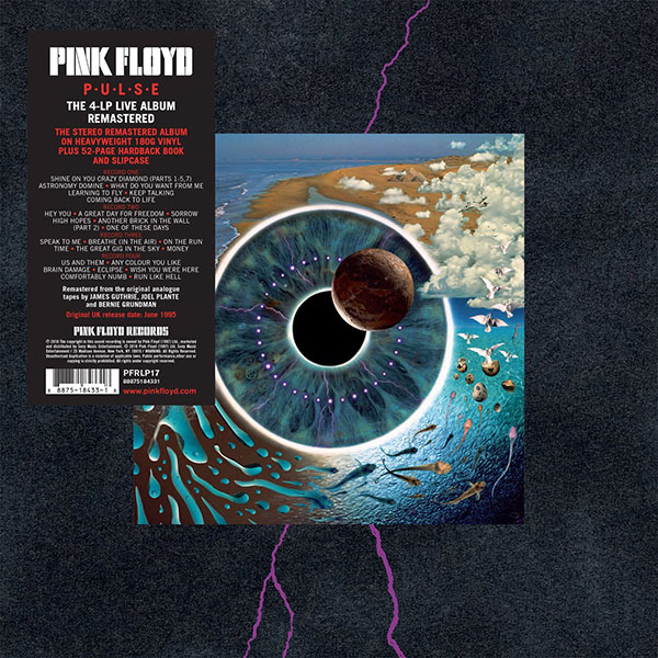 Copertina Vinile 33 giri Pulse [4 LP] di Pink Floyd