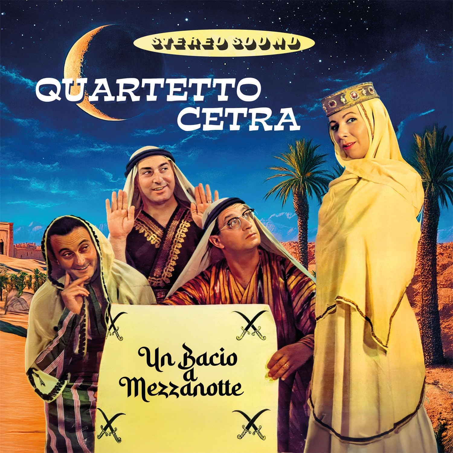 Copertina Vinile 33 giri Un Bacio a Mezzanotte di Quartetto Cetra
