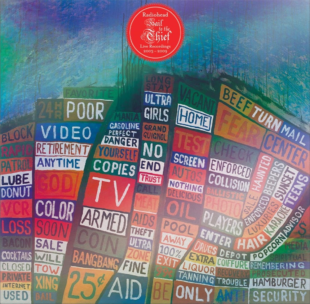 Copertina Vinile 33 giri Hail To The Thief (Live Recordings 2003-2009) di Radiohead