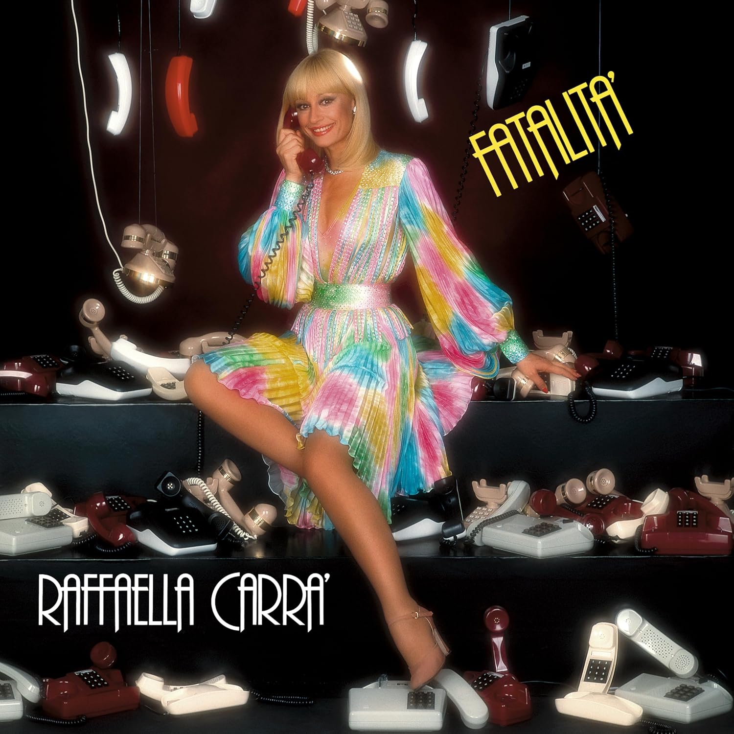 Copertina Vinile 33 giri Fatalità di Raffaella Carrà