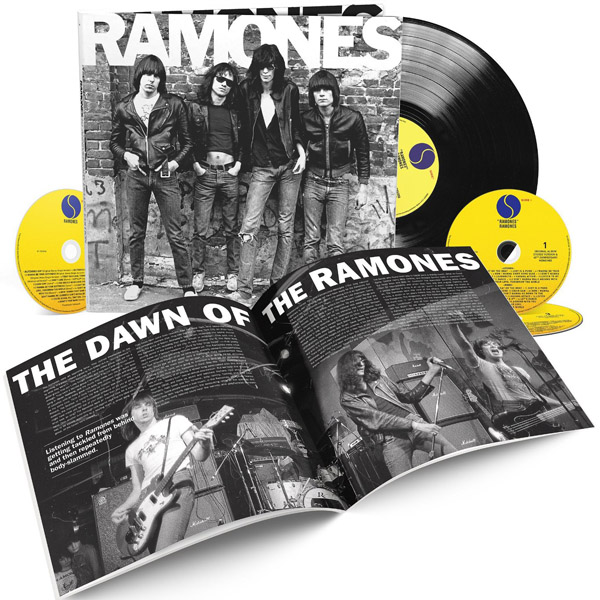 Copertina Disco Vinile 33 giri Ramones - 40° Anniversario [3CD+LP] di Ramones