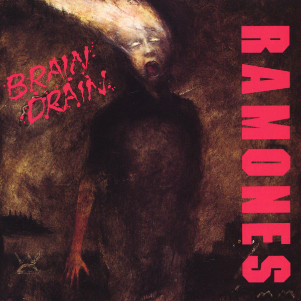 Copertina Disco Vinile 33 giri Brain Drain di Ramones