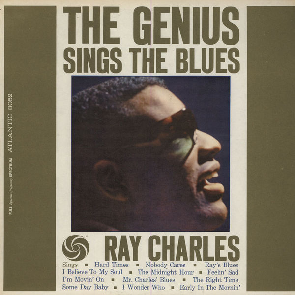 Copertina Disco Vinile 33 giri The Genius Sings the Blues di Ray Charles