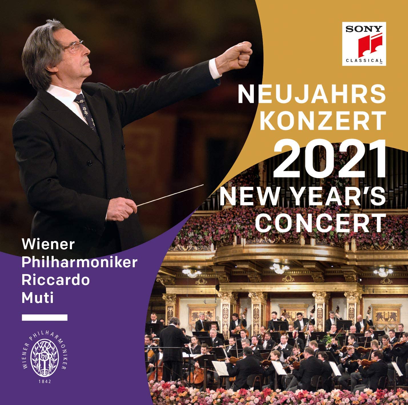 Copertina Vinile 33 giri Concerto di Capodanno 2021 [3 LP] di Riccardo Muti