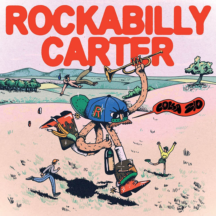 Copertina Vinile 33 giri Rockabilly Carter di Colla Zio
