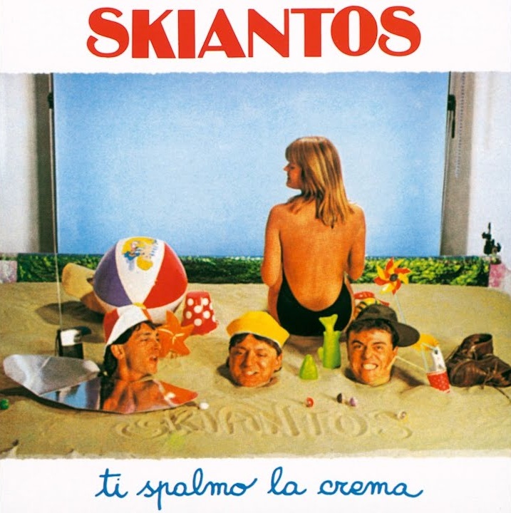Copertina Vinile 33 giri Ti Spalmo la Crema di Skiantos