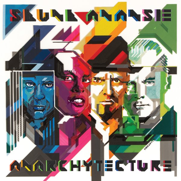 Copertina Disco Vinile 33 giri Anarchytecture di Skunk Anansie