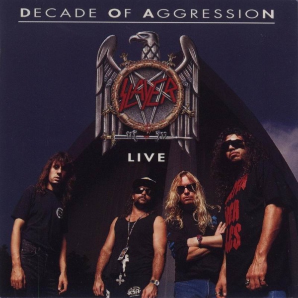Copertina Disco Vinile 33 giri Decade of Aggression Live [2 LP] di Slayer