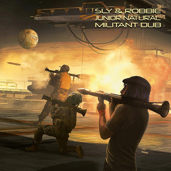 Copertina Vinile 33 giri Militant Dub di Sly & Robbie & Junior Natural